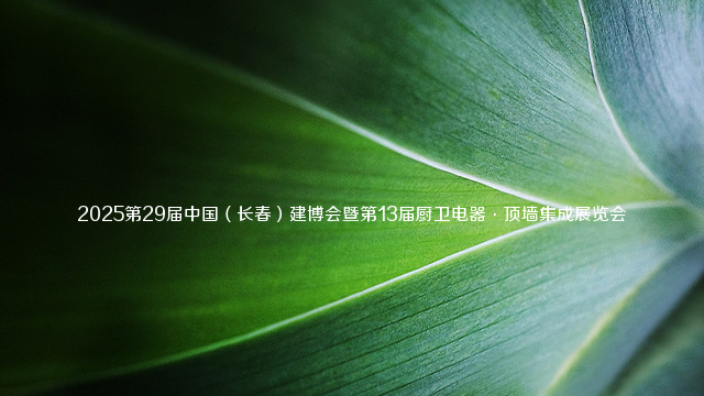 2025第29届中国（长春）建博会暨第13届厨卫电器·顶墙集成展览会