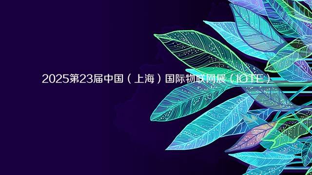 2025第23届中国（上海）国际物联网展（IOTE）