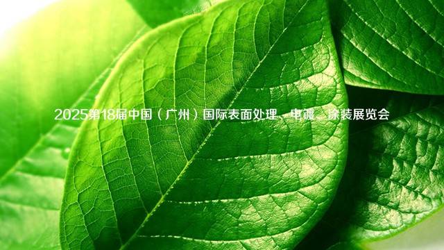 2025第18届中国（广州）国际表面处理、电镀、涂装展览会