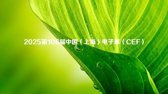 2025第106届中国（上海）电子展（CEF）